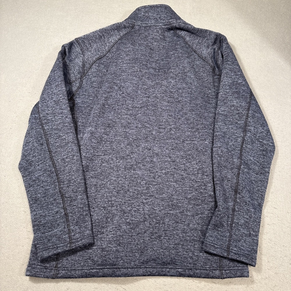SWEATER SWEATSHIRT Eddie Bauer‎ Mens Large  Fleece 1/4 Zip Pullover - Picture 5 of 7